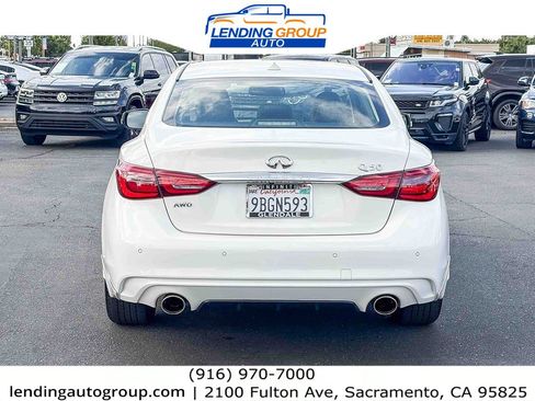 Used 2022 INFINITI Q50 Luxe w/ Cargo Package AWD/4WD image 3