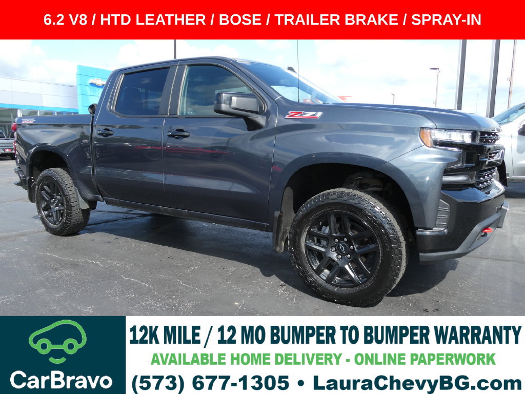 Certified 2021 Chevrolet Silverado 1500 LT Trail Boss w/ Convenience Package II AWD/4WD image 1