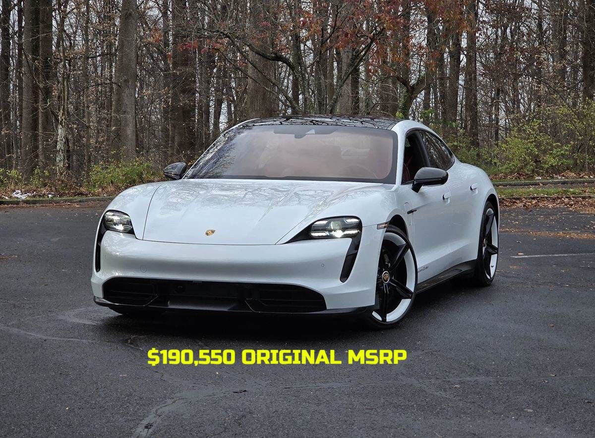 Used 2020 Porsche Taycan Turbo AWD/4WD image 1