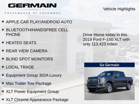 Used 2019 Ford F150 XLT w/ Equipment Group 302A Luxury AWD/4WD image 5