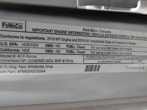 Used 2019 Ford F550 4x4 Crew Cab Super Duty image 47