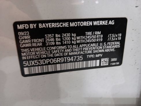 Certified 2024 BMW X3 xDrive30i w/ Convenience Package AWD/4WD image 3