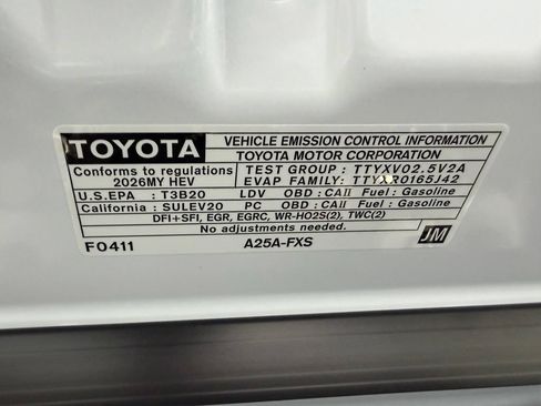 Certified 2026 Toyota Camry SE w/ Convenience Package FWD image 36
