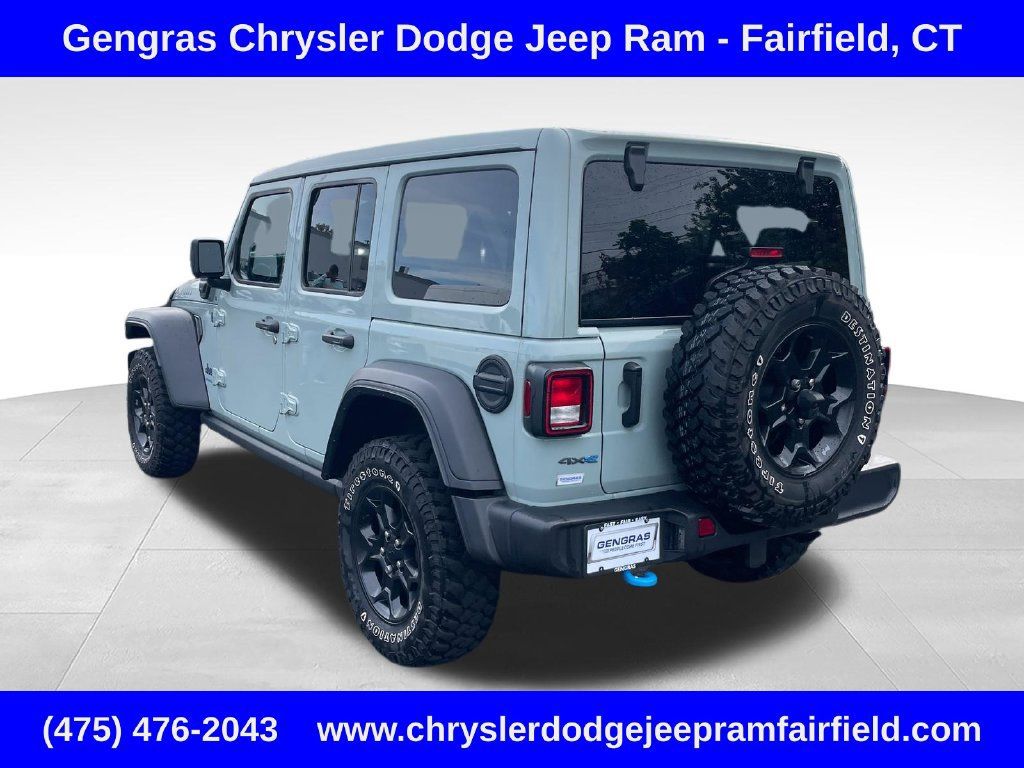 Used 2023 Jeep Wrangler Unlimited w/ Sun & Screen Package AWD/4WD image 5