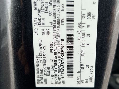 Used 2019 Ford F350 Lariat w/ Chrome Package image 37