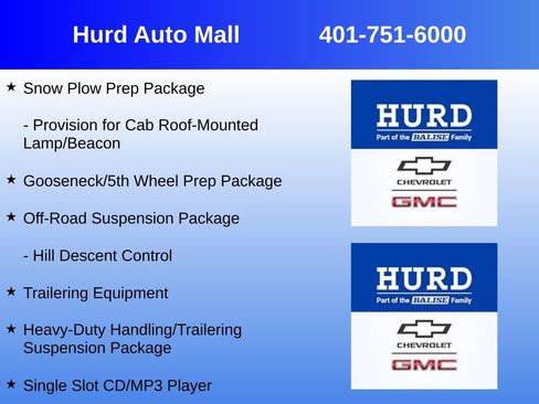 Used 2018 GMC Sierra 2500 SLE w/ Snow Plow Prep Package image 5