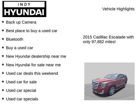 Used 2015 Cadillac Escalade Luxury AWD/4WD image 8
