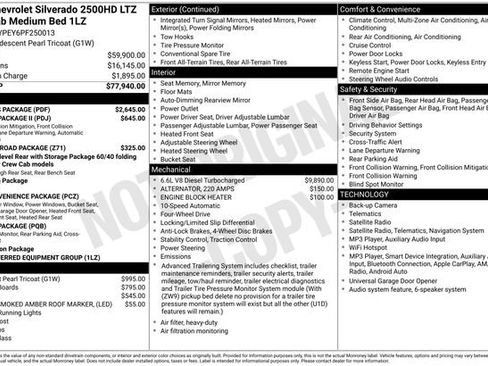 Used 2023 Chevrolet Silverado 2500 LTZ w/ LTZ Plus Package AWD/4WD image 28