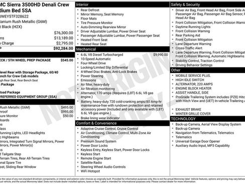 New 2026 GMC Sierra 3500 Denali AWD/4WD image 4