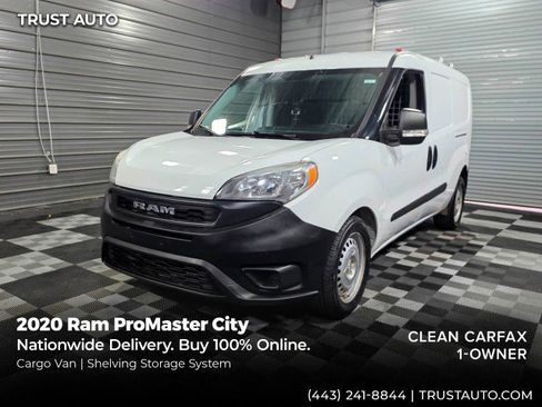Used 2020 RAM ProMaster City Tradesman FWD image 1