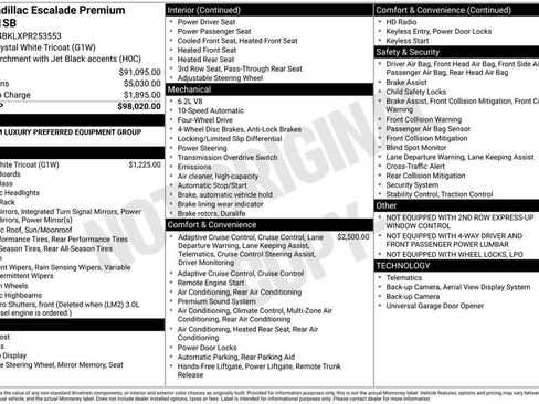 Used 2023 Cadillac Escalade Premium Luxury image 21