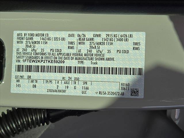 New 2026 Ford F150 STX w/ Equipment Group 200A RWD image 17