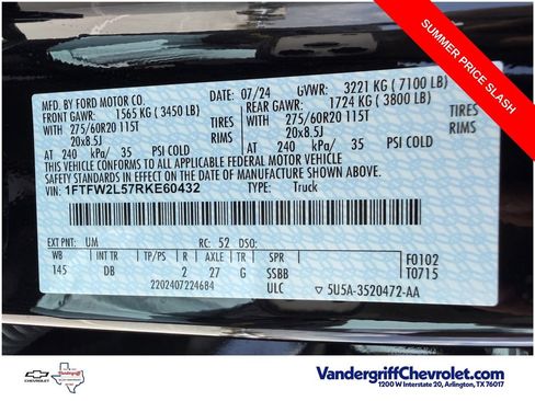 Used 2024 Ford F150 STX AWD/4WD image 30