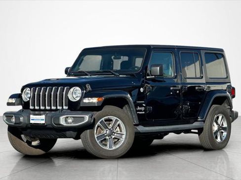 Used 2019 Jeep Wrangler Unlimited Sahara image 1