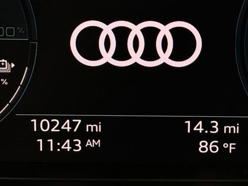 Used 2024 Audi Q4 e-tron Prestige w/ Black Optic Package AWD/4WD image 16