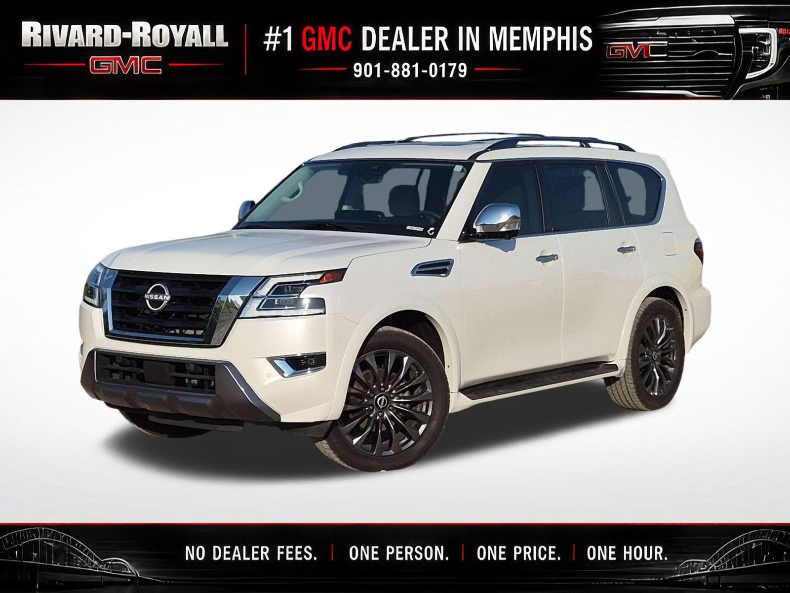 Used 2024 Nissan Armada Platinum w/ Captain's Chairs Package RWD image 1