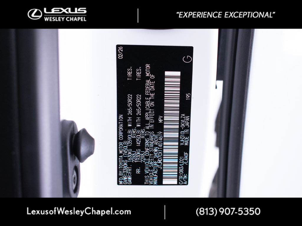 Certified 2026 Lexus LX 700h F Sport AWD/4WD image 33