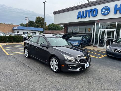Used 2015 Chevrolet Cruze LTZ w/ Sun, Sound and Sport Package FWD image 3
