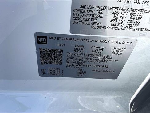 Certified 2023 Chevrolet Silverado 1500 RST AWD/4WD image 29