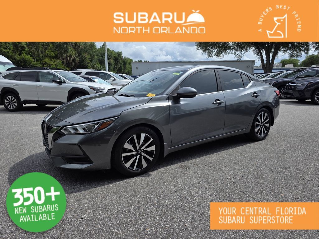Used 2021 Nissan Sentra SV w/ SV Premium Package FWD image 1