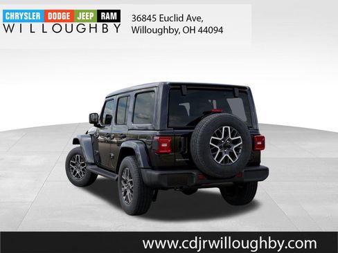 New 2025 Jeep Wrangler Unlimited Sahara w/ Safety Group AWD/4WD image 3