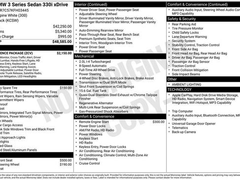 Used 2019 BMW 330i xDrive Sedan w/ Convenience Package image 40