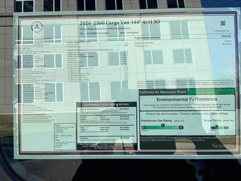 New 2026 Mercedes-Benz Sprinter 144 Cargo image 17