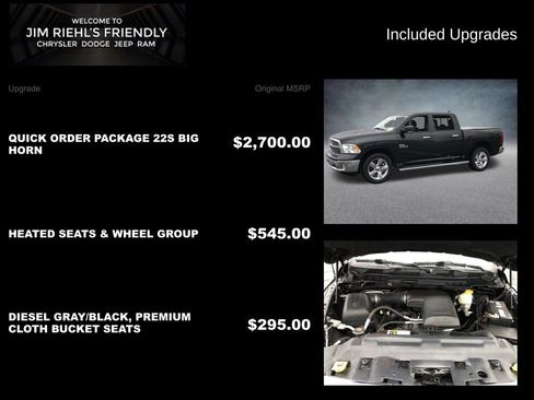 Used 2017 RAM 1500 Big Horn image 10