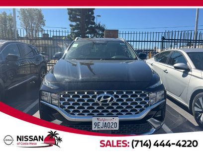 Used 2023 Hyundai Santa Fe Blue w/ Cargo Package