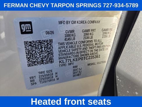 New 2026 Chevrolet Trax ACTIV FWD image 23