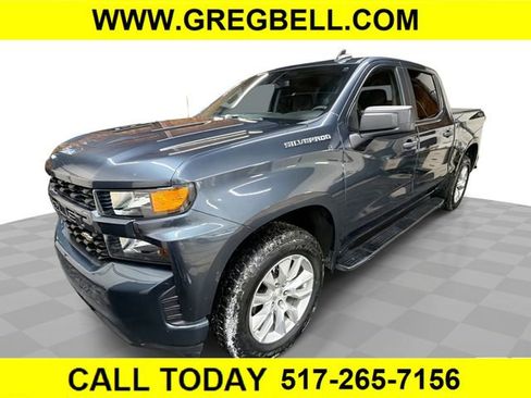 Certified 2021 Chevrolet Silverado 1500 Custom image 1