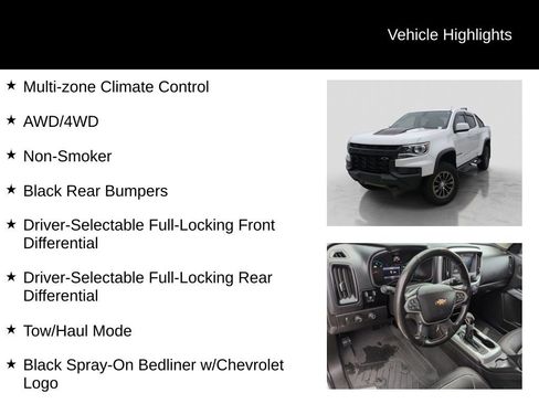 Used 2022 Chevrolet Colorado ZR2 AWD/4WD image 16