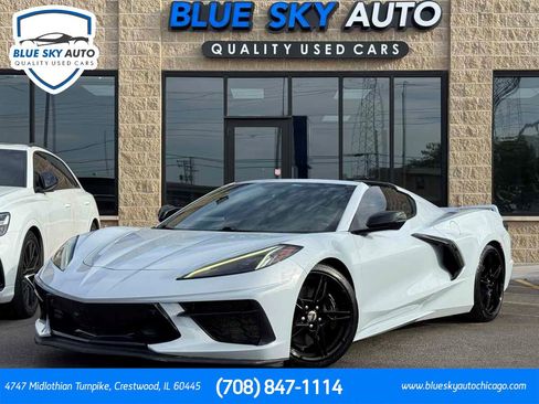 Used 2020 Chevrolet Corvette Stingray Premium Cpe w/ 3LT Preferred Equipment Group RWD image 1