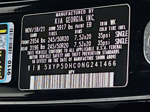 Used 2022 Kia Telluride SX w/ SX Prestige Package AWD/4WD image 35