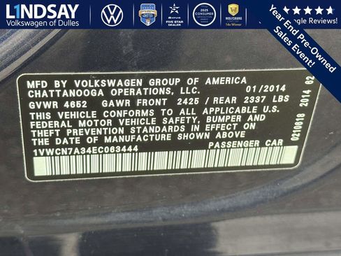 Used 2014 Volkswagen Passat TDI SEL Premium image 23