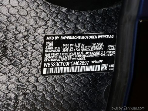Certified 2023 BMW iX xDrive50 w/ Sport Package AWD/4WD image 39