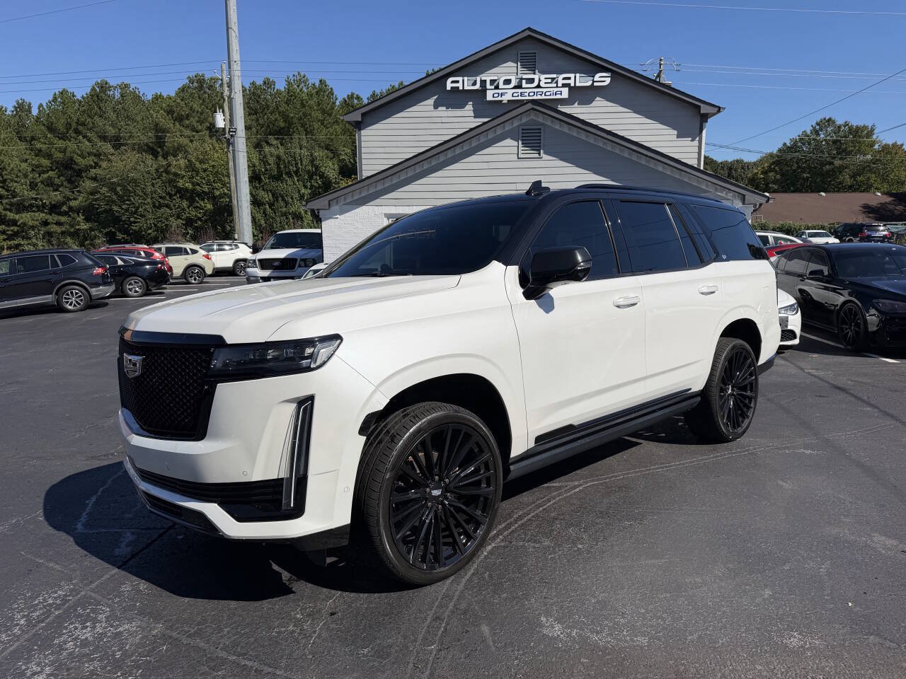 Used 2021 Cadillac Escalade Sport w/ Driver Assist Tech Package RWD image 1