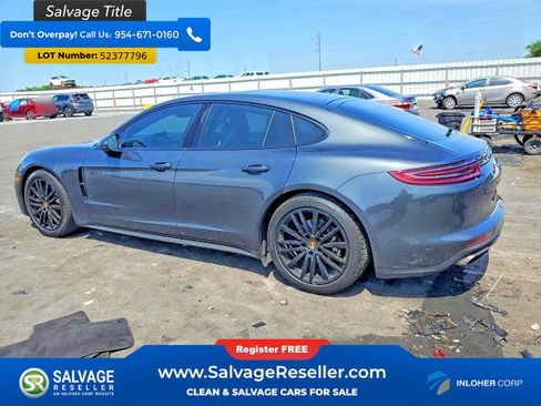 Used 2018 Porsche Panamera 4 AWD/4WD image 3