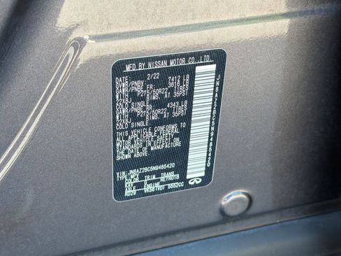 Used 2022 INFINITI QX80 Sensory w/ Cargo Package AWD/4WD image 42