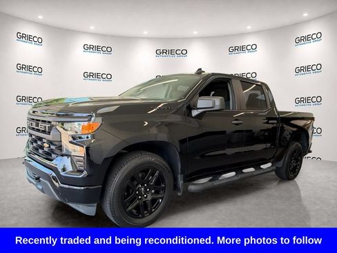 Used 2023 Chevrolet Silverado 1500 Custom w/ LPO, Dark Essentials Package RWD image 3