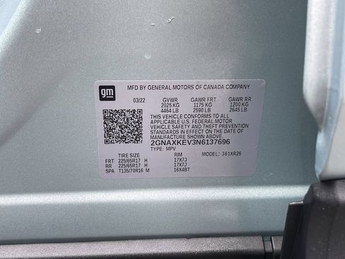 Used 2022 Chevrolet Equinox LT FWD image 26
