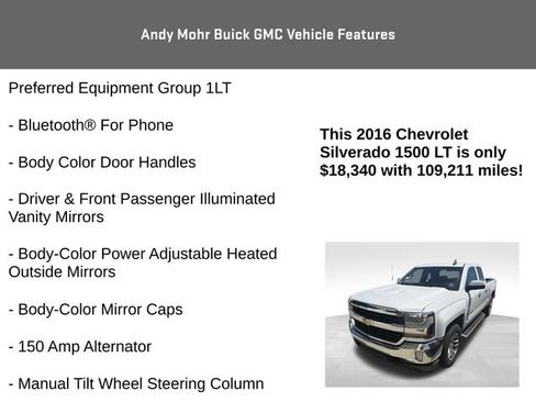 Used 2016 Chevrolet Silverado 1500 LT w/ All Star Edition AWD/4WD image 12