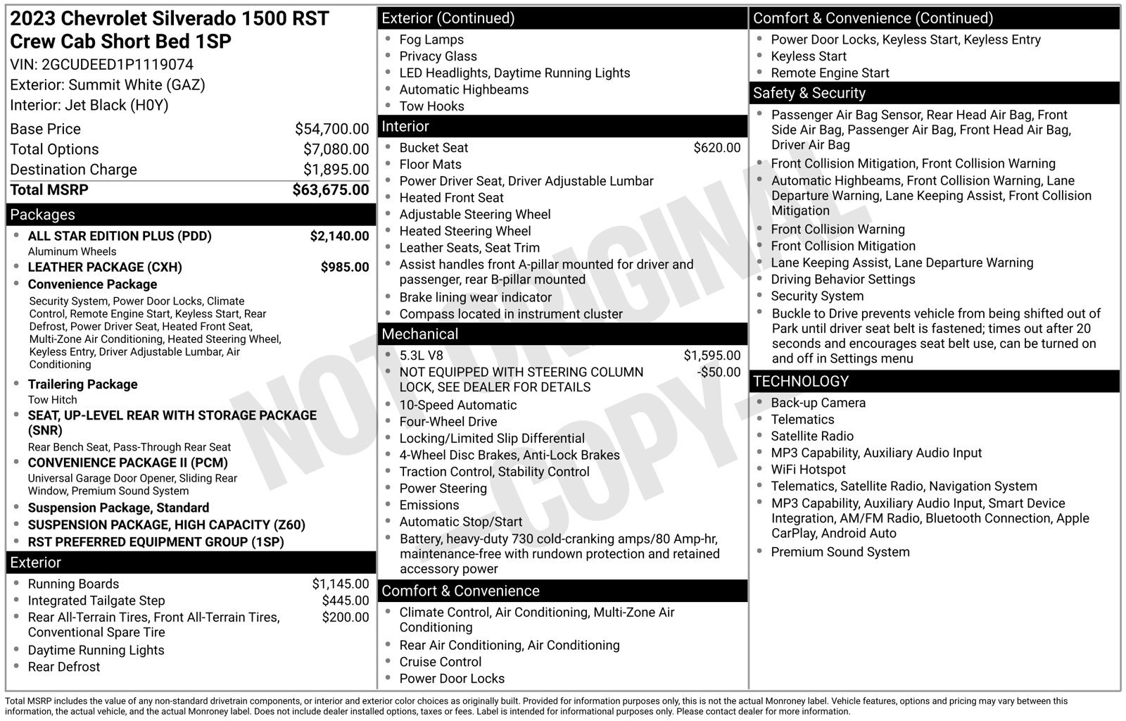 Used 2023 Chevrolet Silverado 1500 RST w/ All Star Edition Plus AWD/4WD image 45