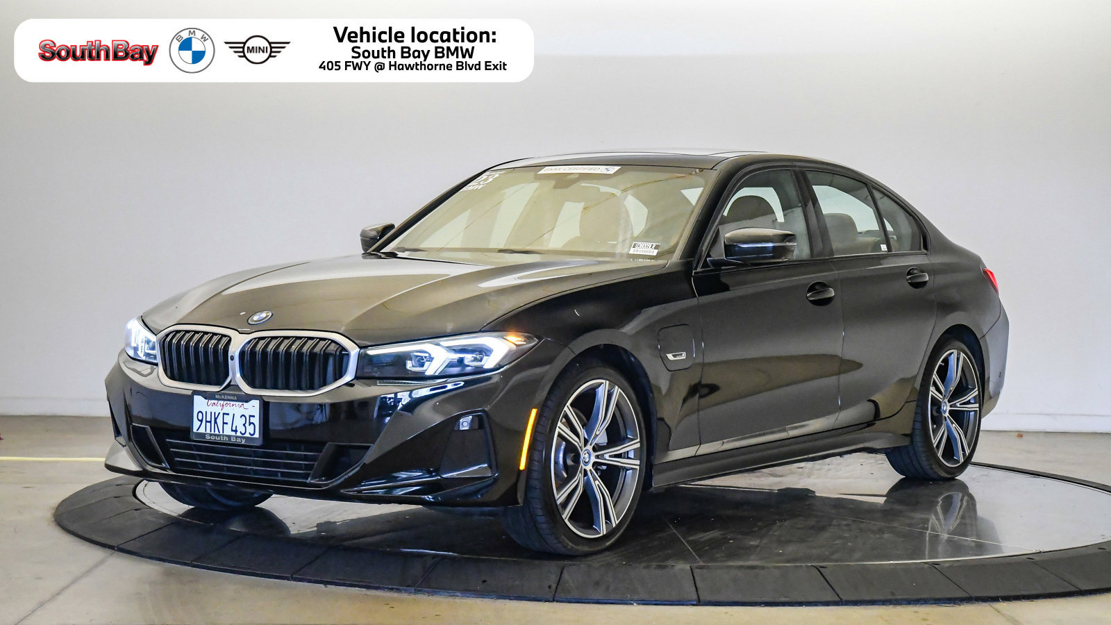 Certified 2023 BMW 330e w/ Parking Assistance Package RWD image 1