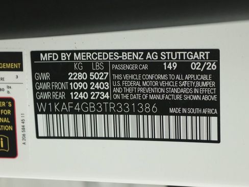 New 2026 Mercedes-Benz C 300 Sedan image 12