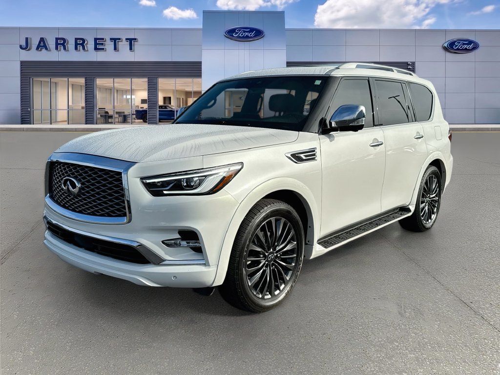 Used 2022 INFINITI QX80 Sensory w/ All-Season Package RWD image 3