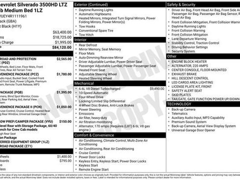 Used 2024 Chevrolet Silverado 3500 LTZ image 11