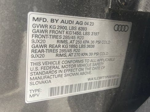 Certified 2023 Audi Q7 2.0T Premium Plus AWD/4WD image 8