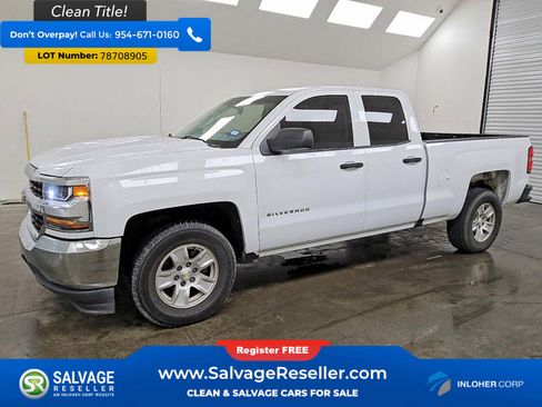 Used 2018 Chevrolet Silverado 1500 W/T w/ Trailering Package image 1