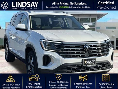 Certified 2024 Volkswagen Atlas SEL AWD/4WD image 1